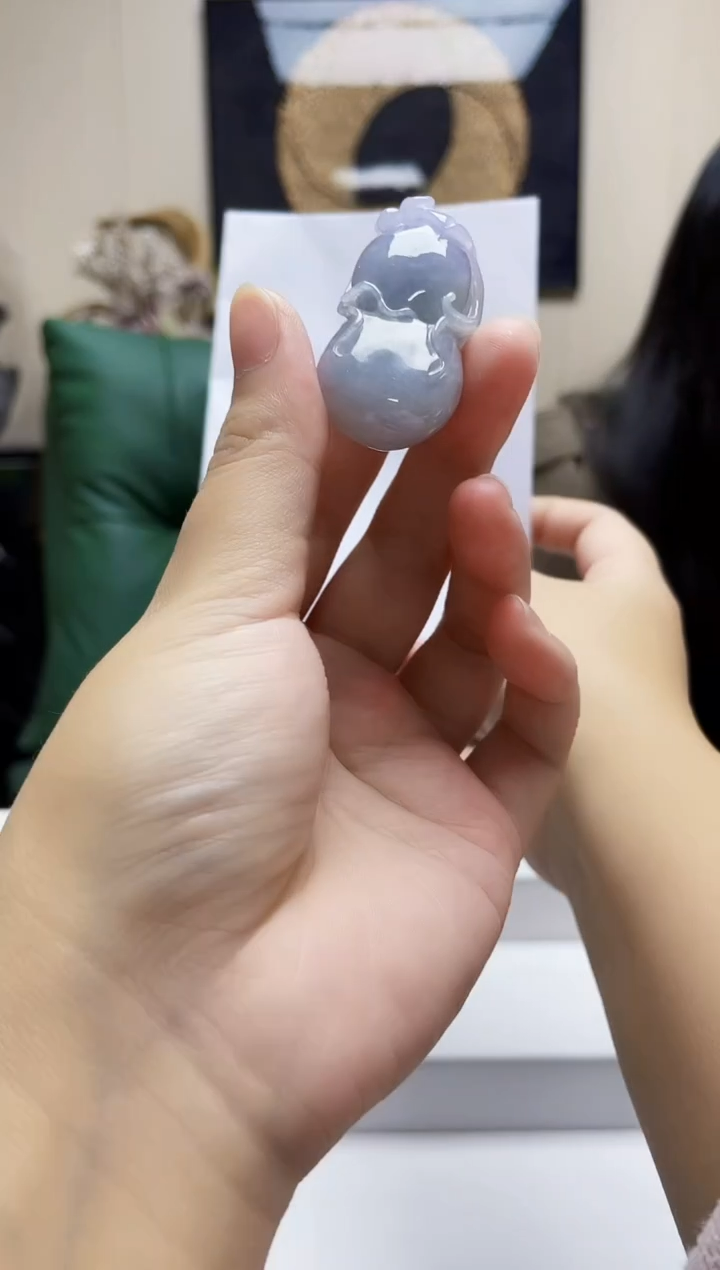 未镶嵌定制翡翠吊坠23