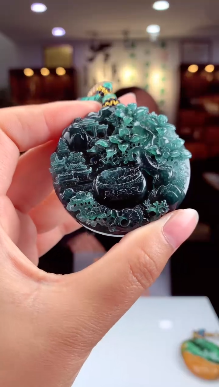 【闪购商品】定制翡翠未镶嵌天然A货翡翠（拍一发一）