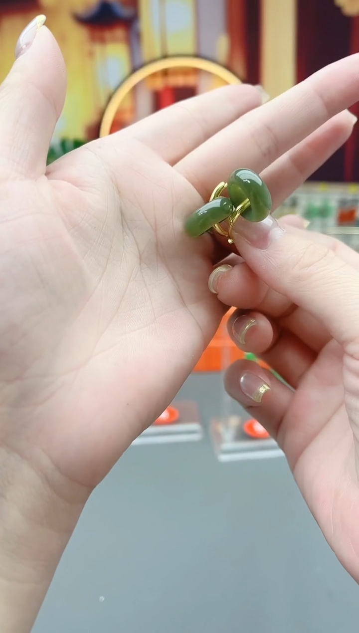 未镶嵌和田玉耳饰319