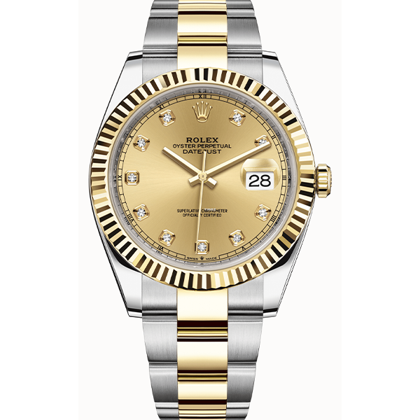 99新 Rolex/劳力士 老佛爷/劳力士126333/自动/22年全套/41mm