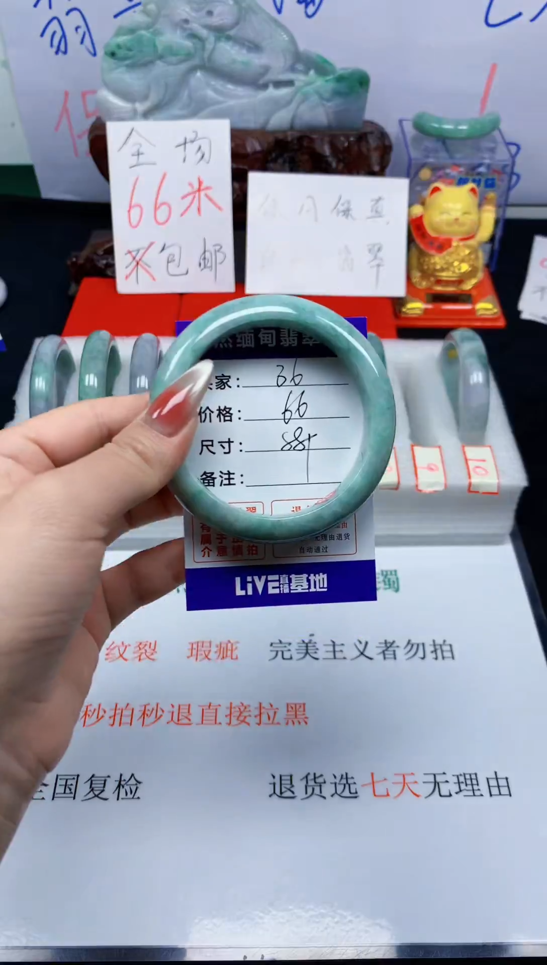 未镶嵌手镯翡翠36