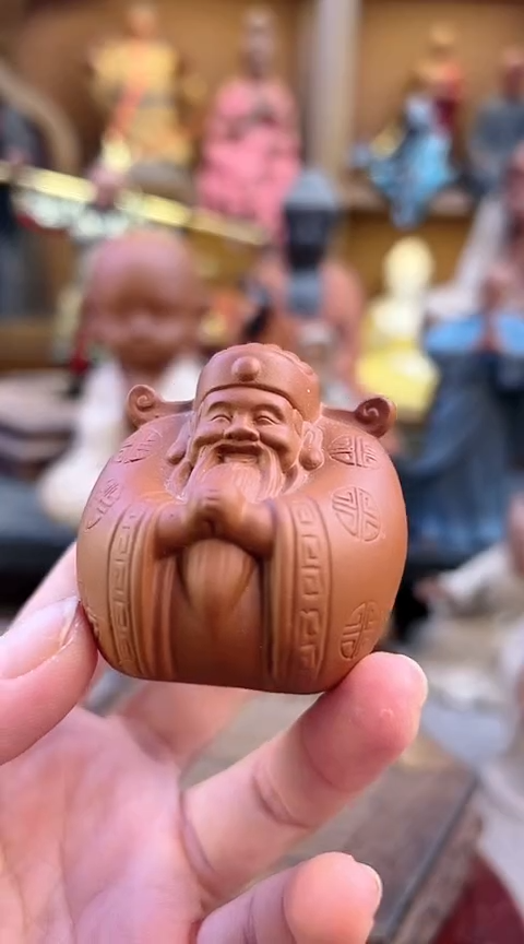 紫砂茶宠器闵茶宠摆件