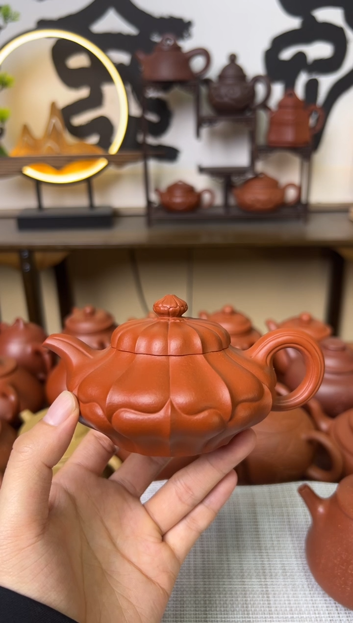 茶壶朱泥居****7紫砂壶