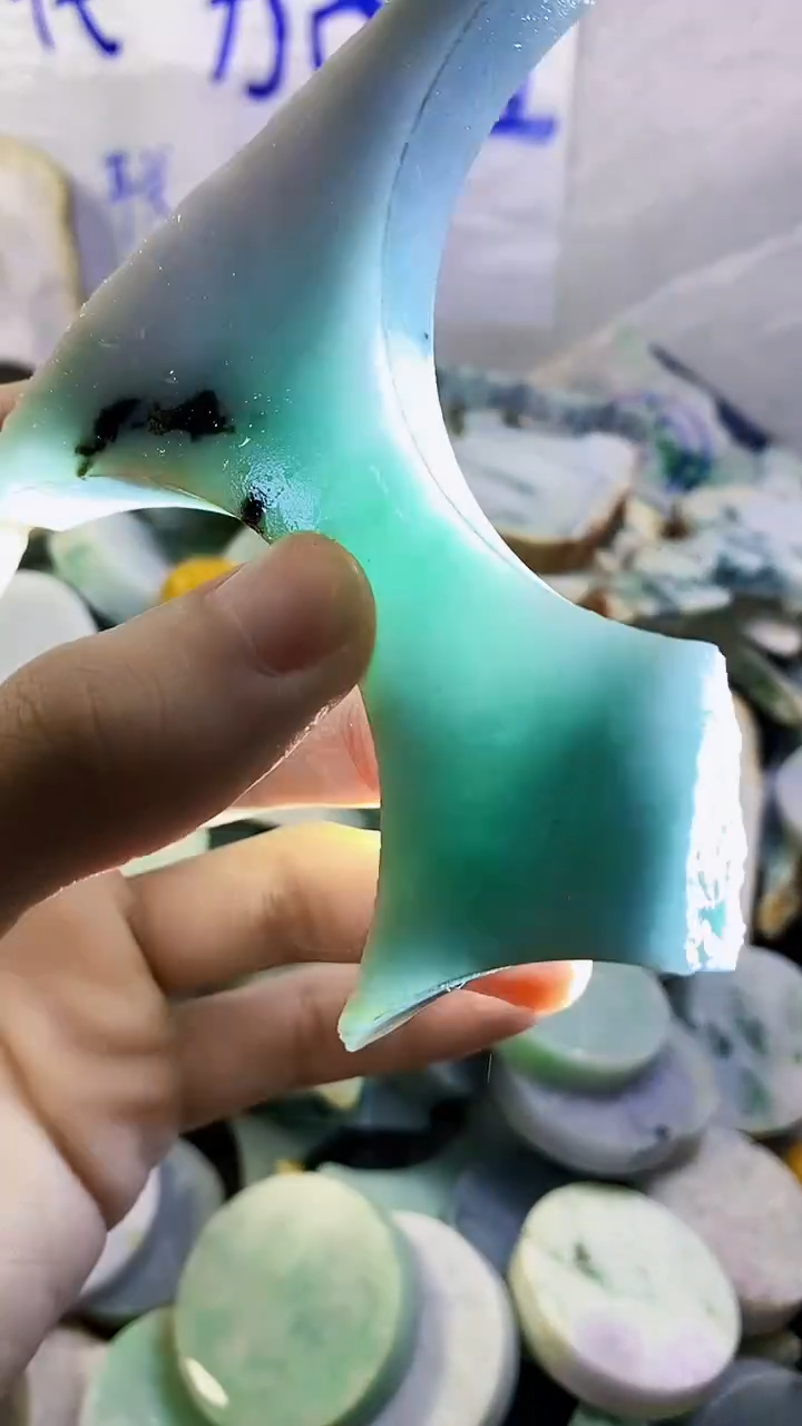 裸石翡翠翡翠纯天然a货6