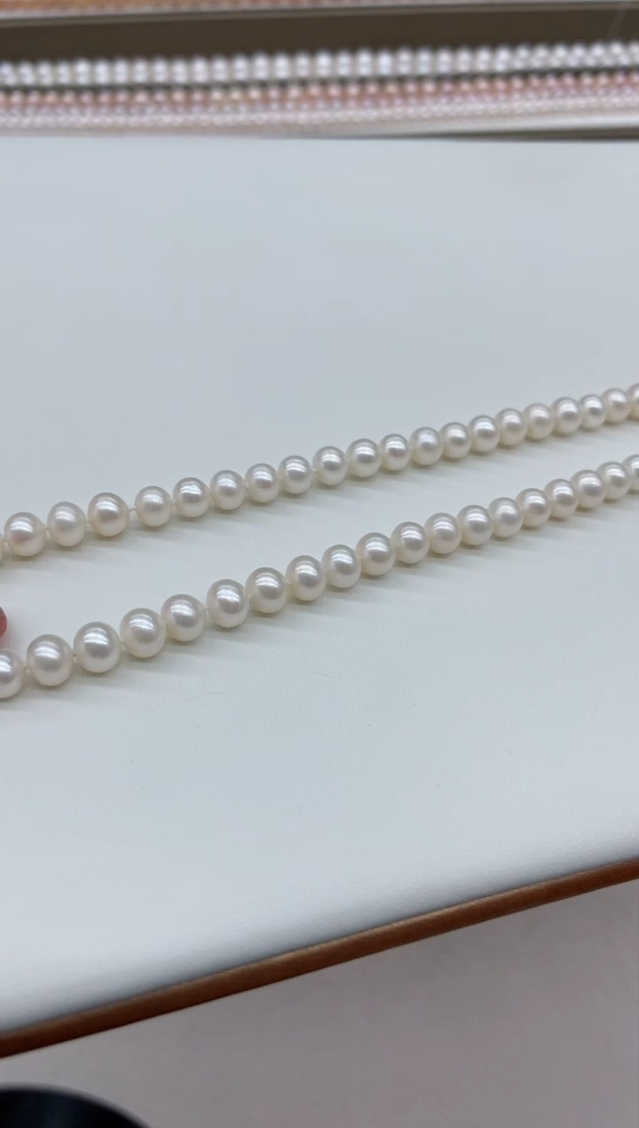 【闪购商品】淡水珍珠颈饰未镶嵌淡水无核6mm基地发货