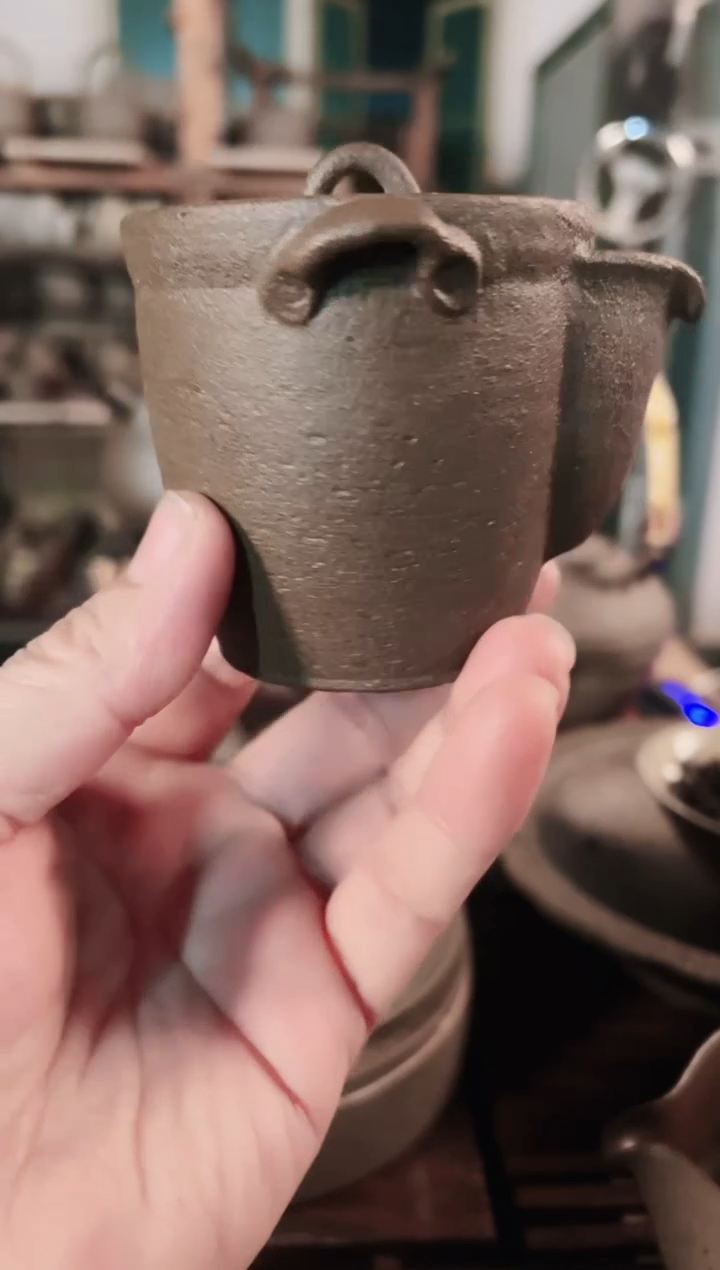 【闪购商品】冰碛岩陶制手工壶