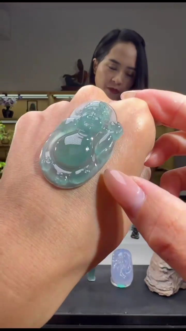 吊坠(不含链)未镶嵌翡翠财神