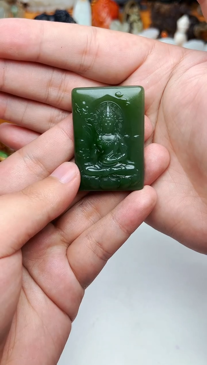 【闪购商品】和田玉颈饰未镶嵌观音01