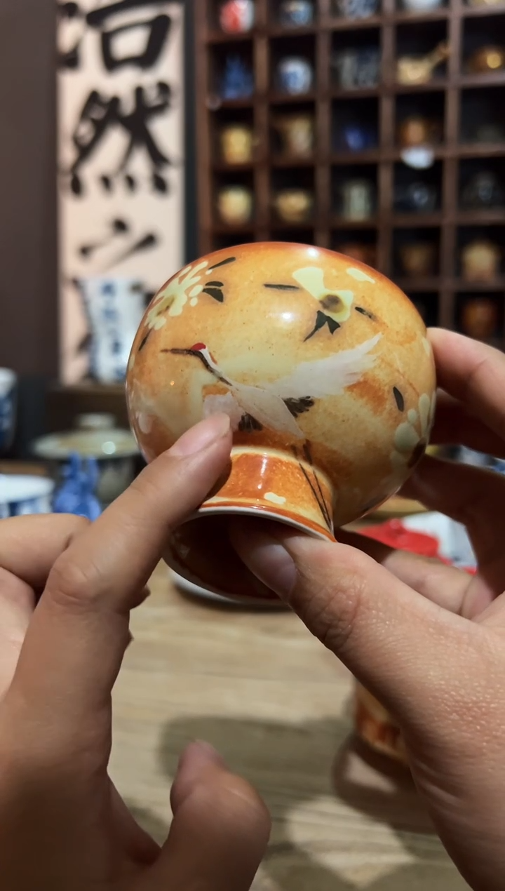 【闪购商品】观云听雨原创手绘茶具