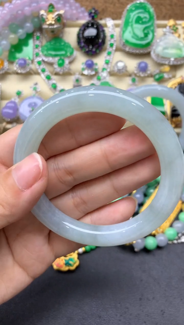 【闪购商品】翡翠手镯未镶嵌432-中国好珍宝