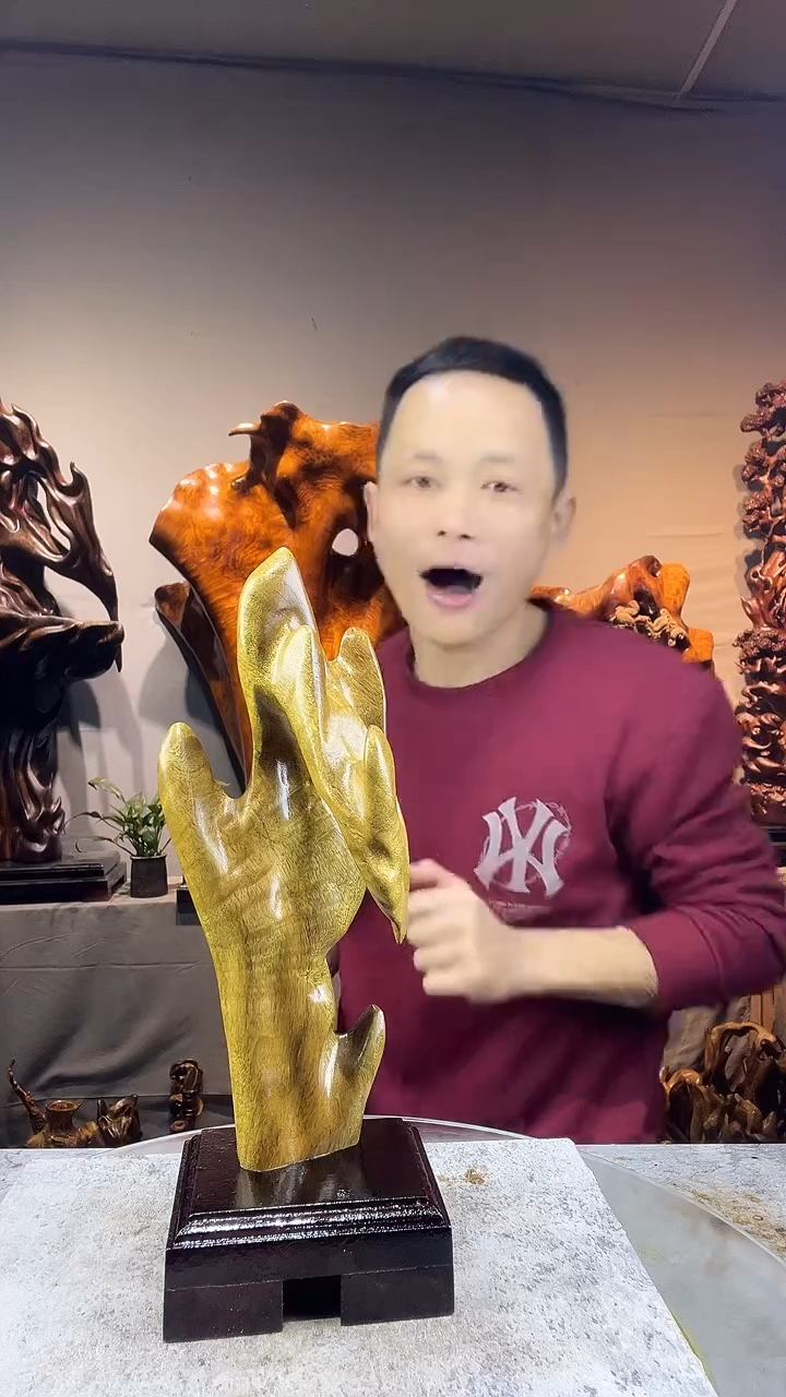 金丝楠冲****?小叶桢楠随行摆件2