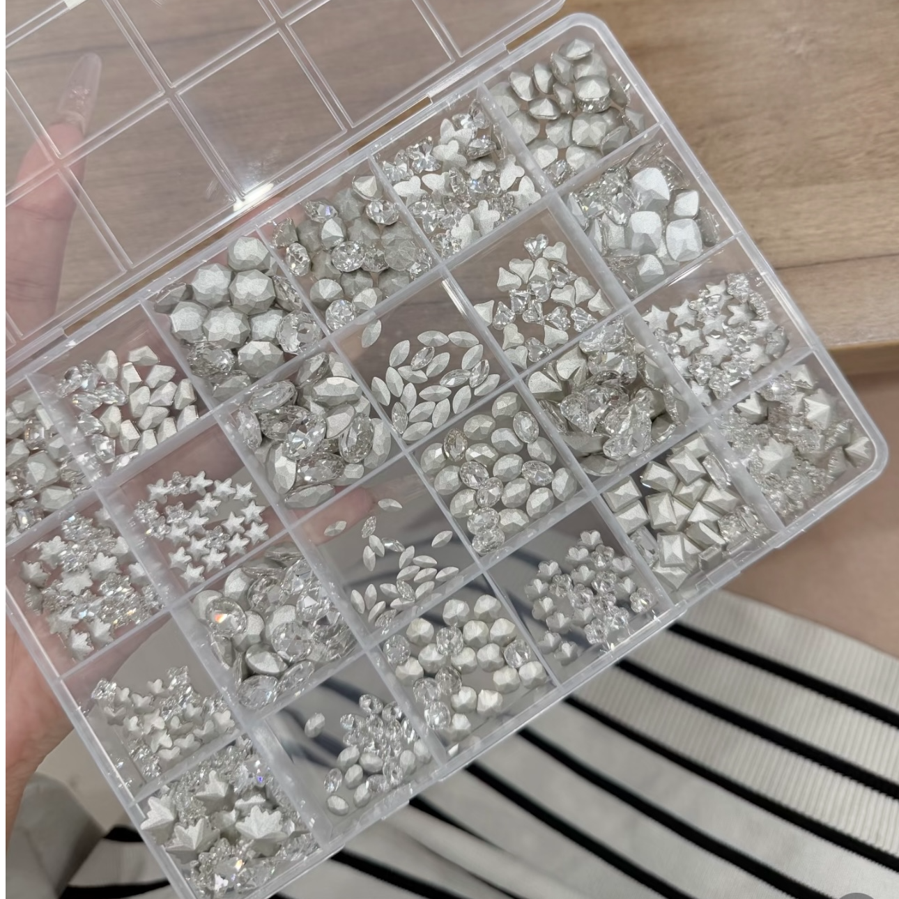 【福利钻钻】锆钻超闪指甲钻