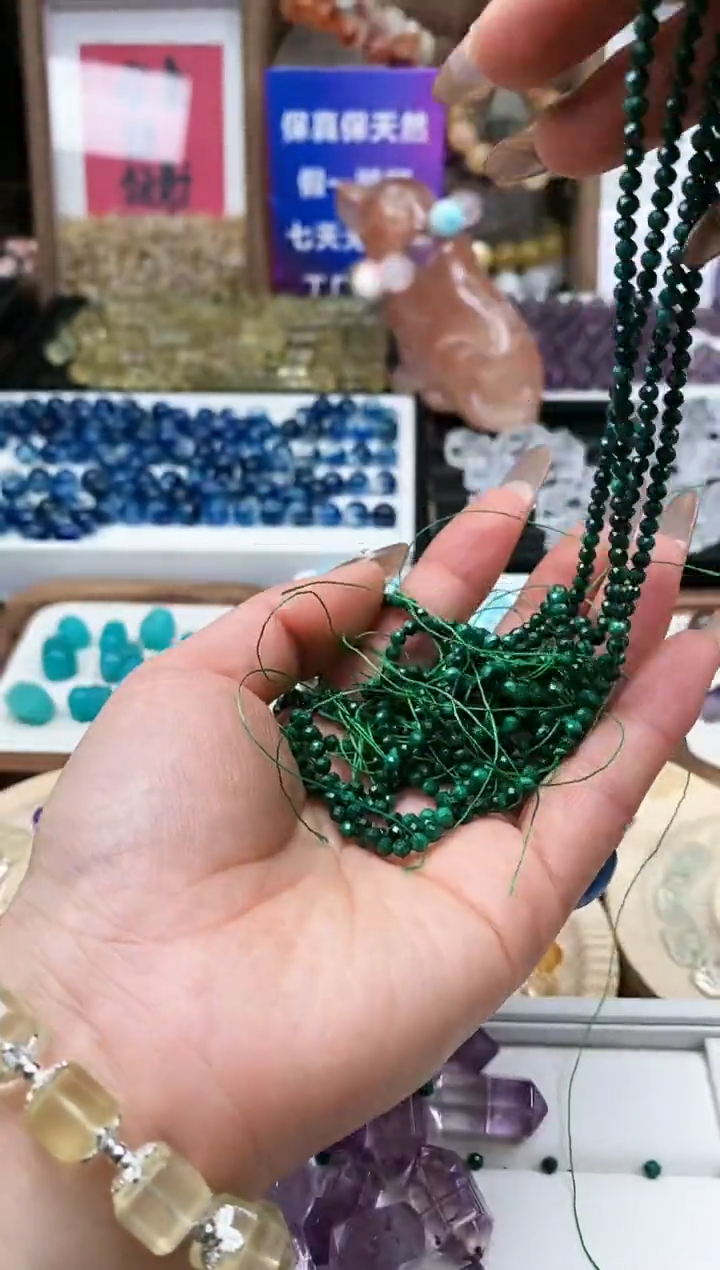 【闪购商品】水晶颈饰未镶嵌30a多样性发其一/2.20/1个