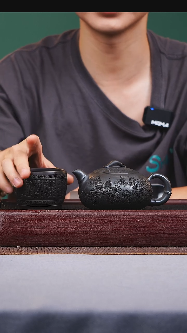 茶壶紫砂宜兴原矿紫砂作品