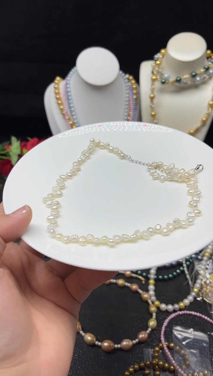 【闪购商品】淡水珍珠颈饰未镶嵌多人