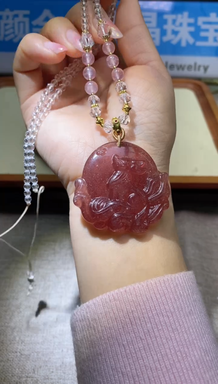 【闪购商品】水晶颈饰未镶嵌多样性发一件188