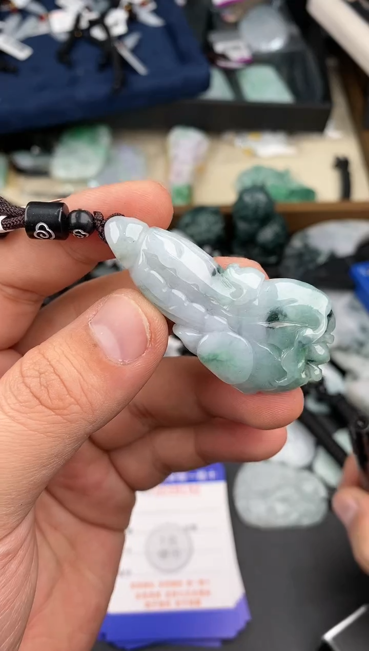 【闪购商品】翡翠颈饰未镶嵌  天然翡翠，一物一图