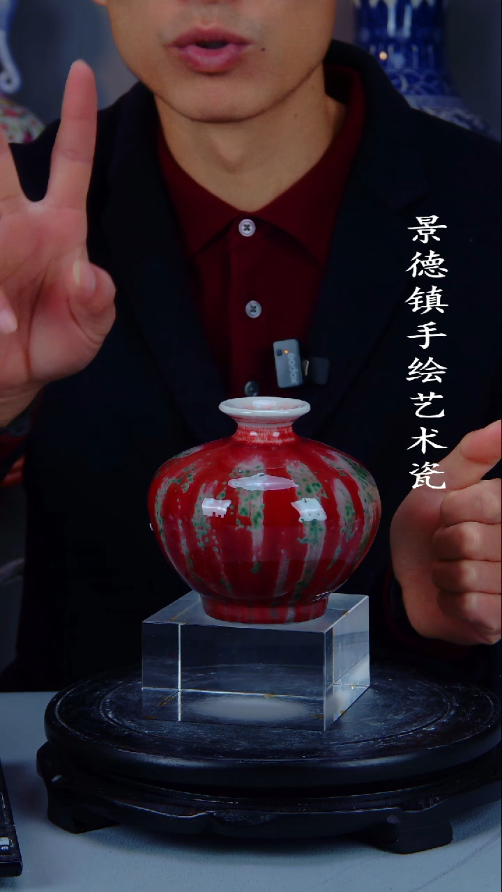摆件景德镇手工手绘陶瓷16