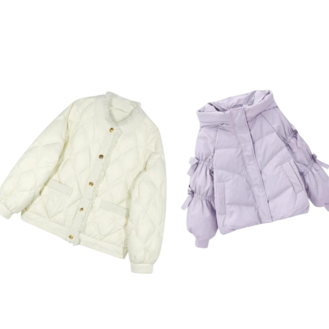 【黛姐专属】1321-1360时尚休闲百搭宽松秋冬羽绒服