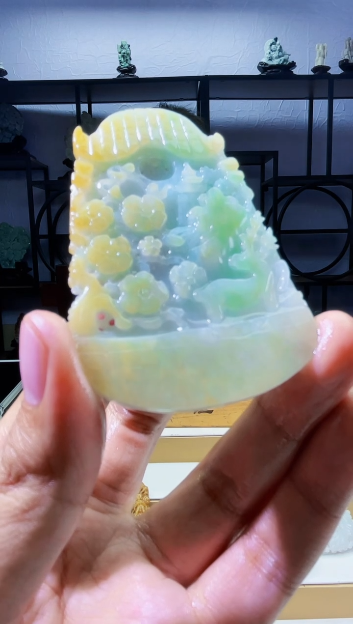 【闪购商品】定制翡翠未镶嵌毛货01120000