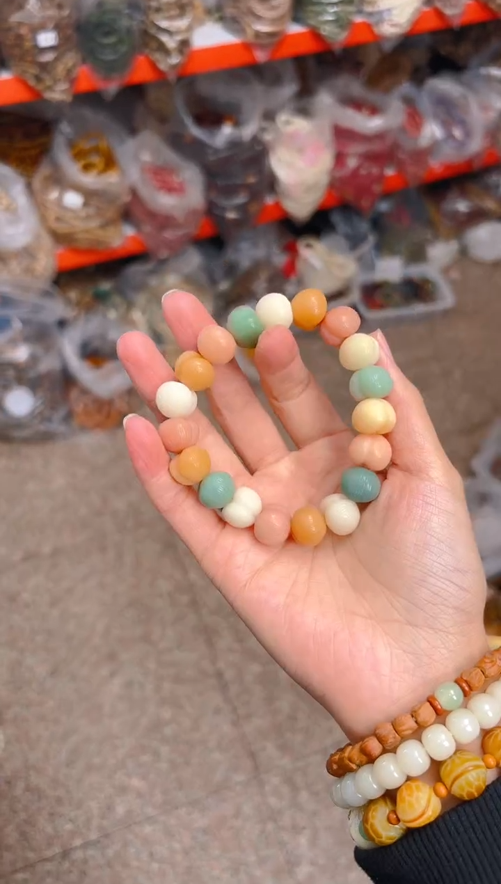 吊坠菩提根/象牙果多宝屁桃单圈