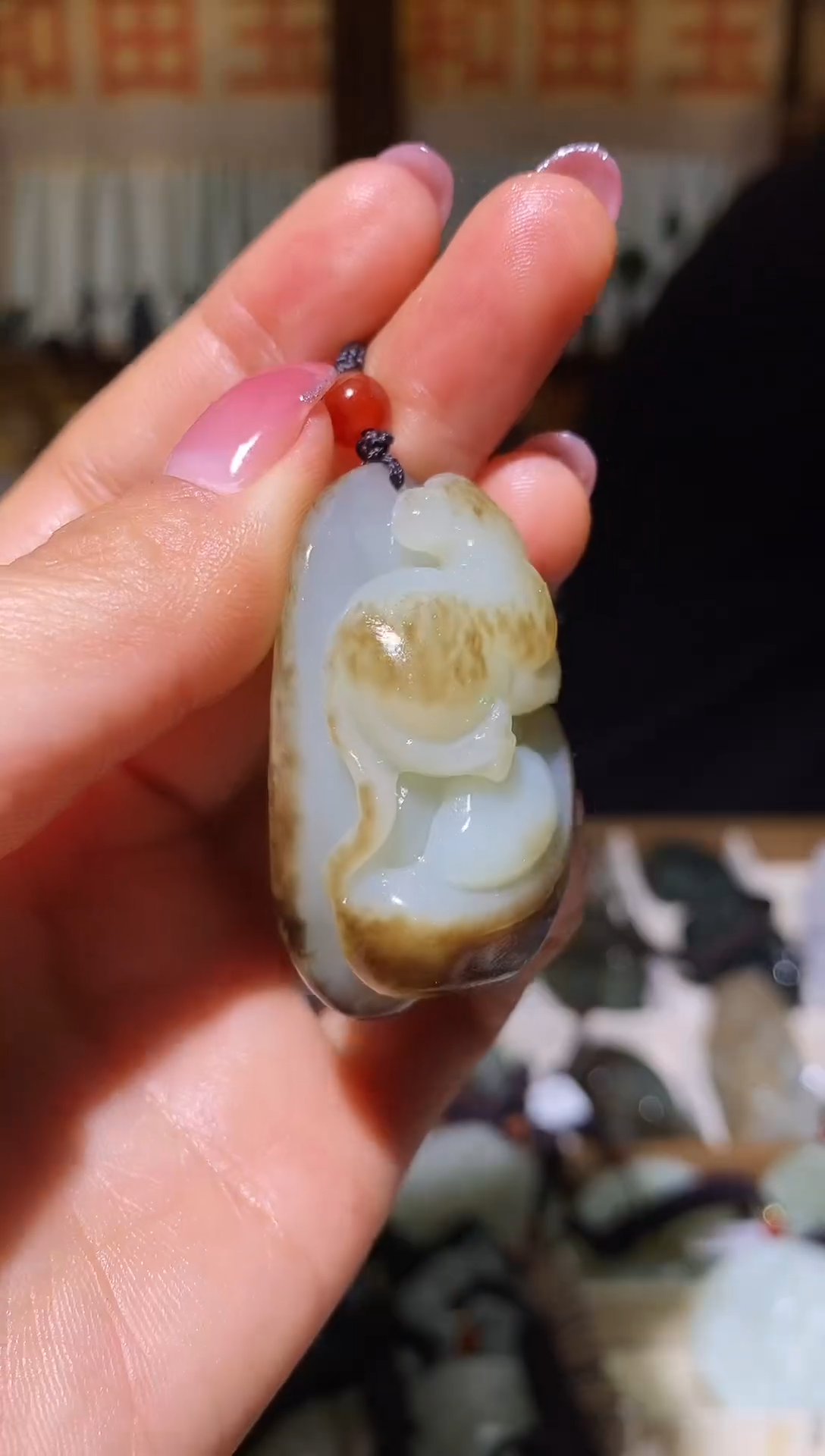 颈饰未镶嵌和田玉1