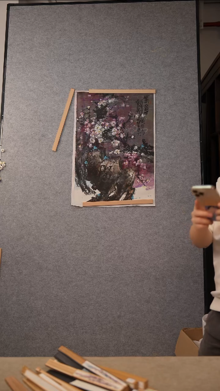 国画杨树玉老师绘画卷轴     8766