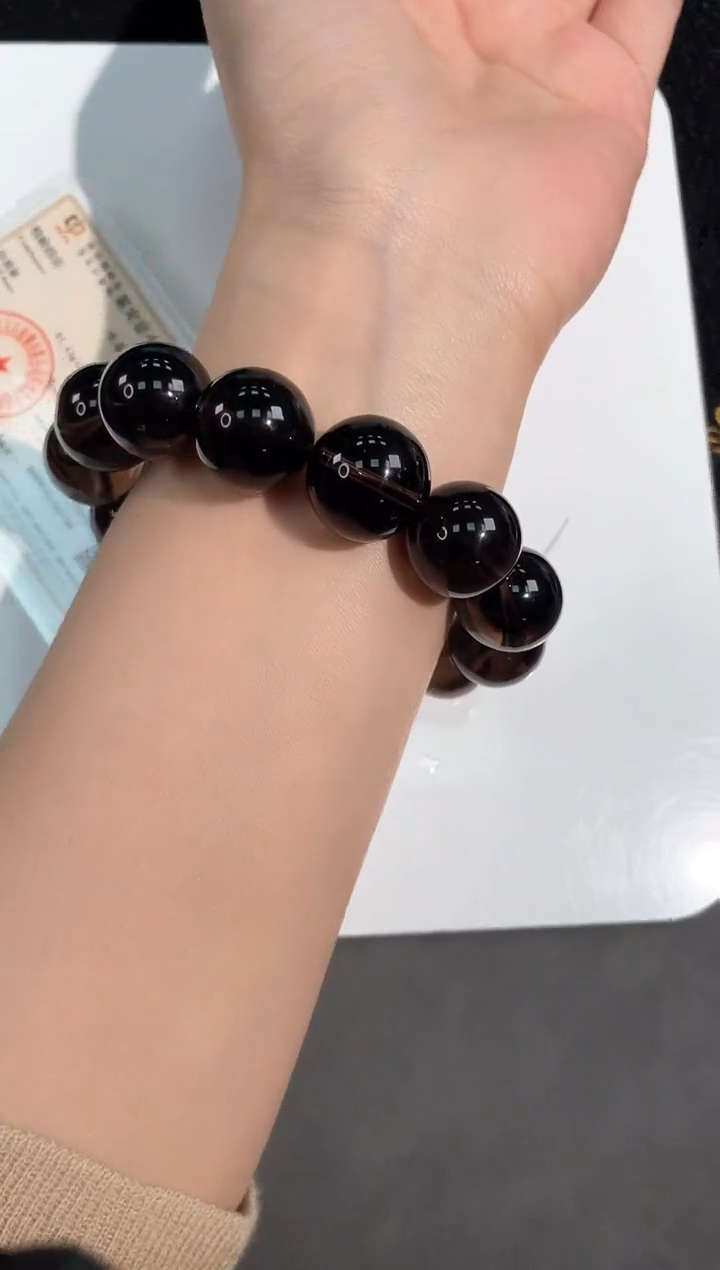【闪购商品】水晶手链未镶嵌33号茶水单圈17mm