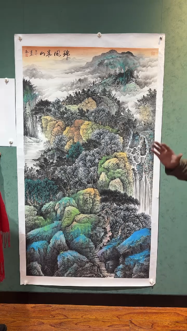 国画周建真老师绘画作品（带印屏带鸟巢书）26-28