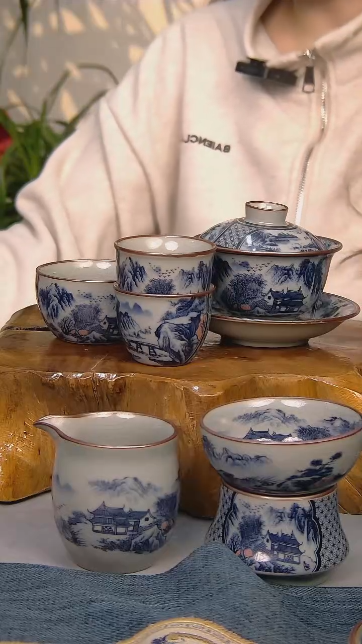 【闪购商品】简装家用款6件套 陶瓷家用茶具系列