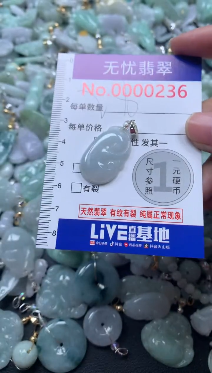 颈饰未镶嵌翡翠236