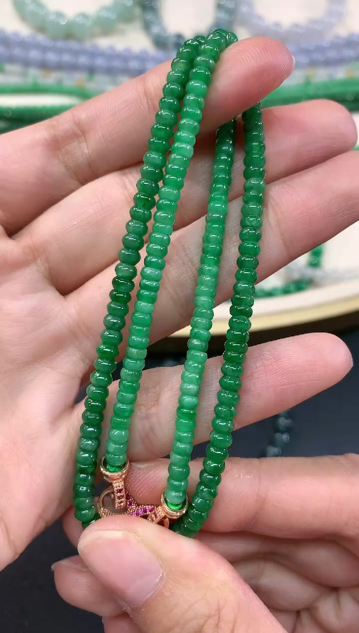 【闪购商品】翡翠项链未镶嵌A86|3980