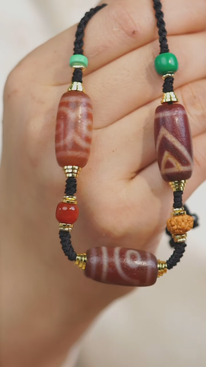 【闪购商品】玛瑙/玉髓项链未镶嵌多样性发一