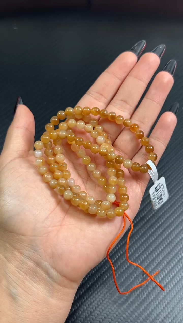 未镶嵌手串和田玉d****水且末微色差卡6