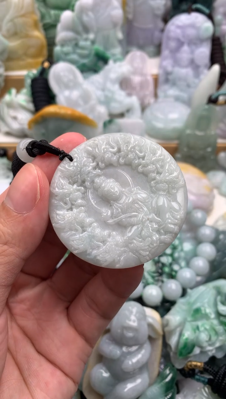 吊坠(不含链)未镶嵌翡翠1