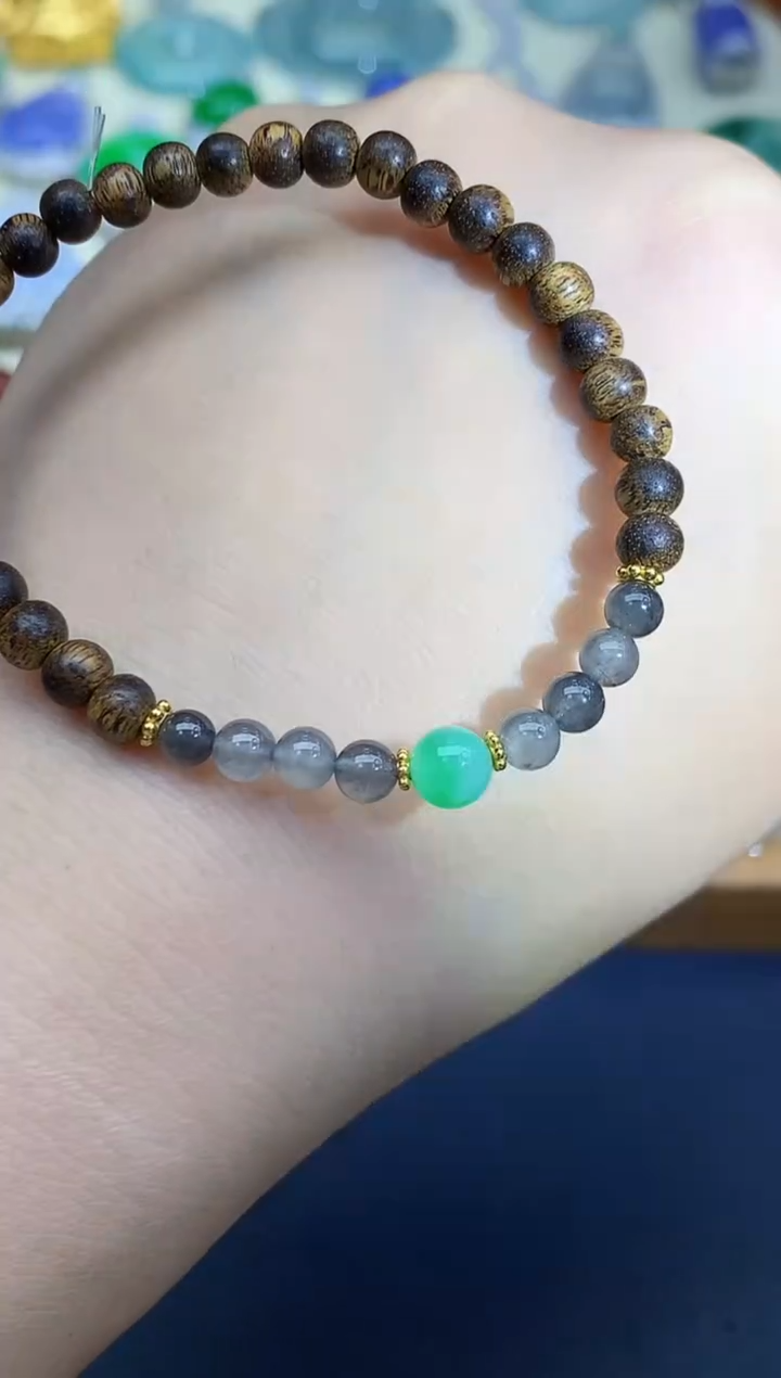 未镶嵌手链翡翠283-中国好珍宝