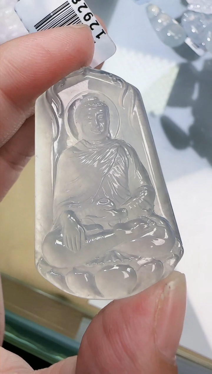 翡翠未镶嵌颈饰缅甸翡翠a货1