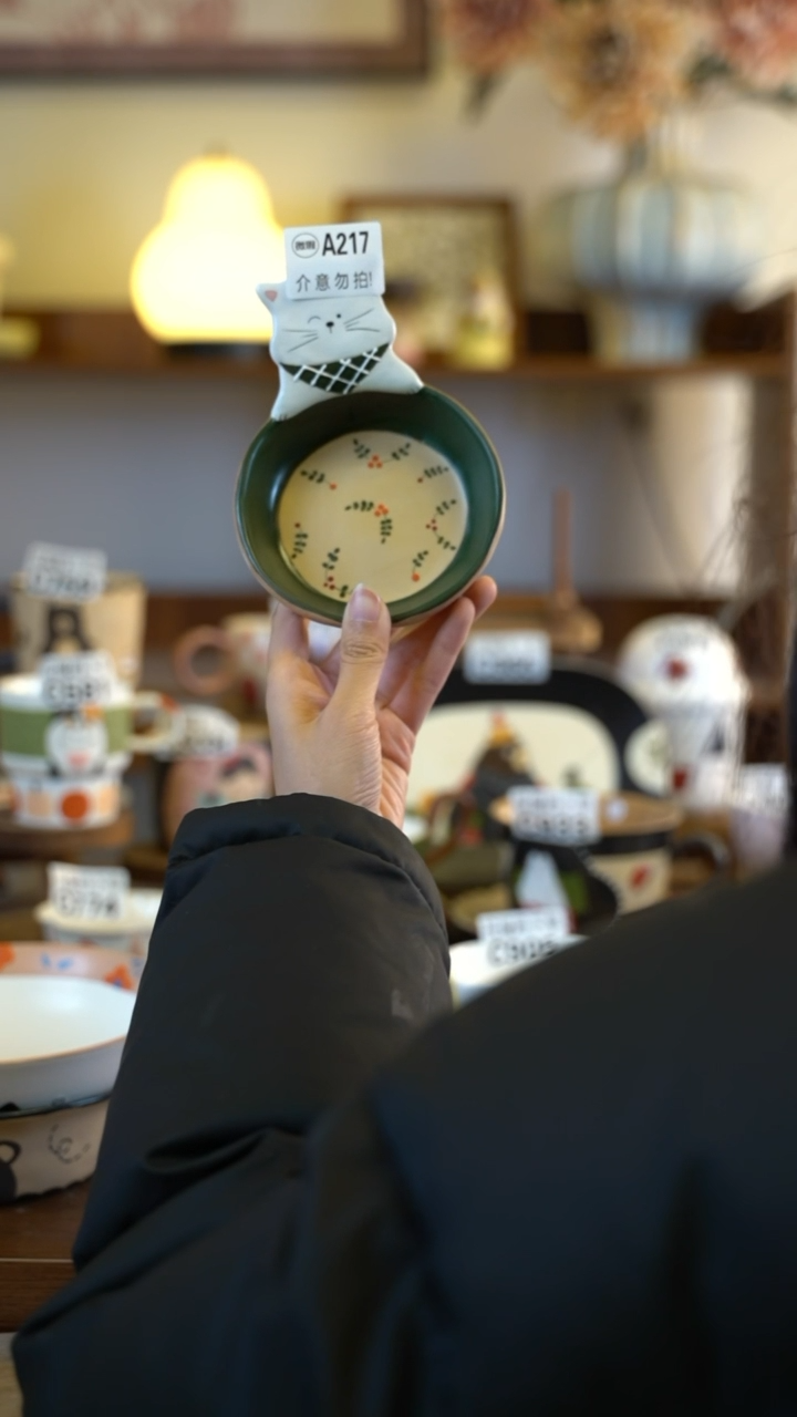 摆件陶A217 阿满屋手工手作陶瓷 