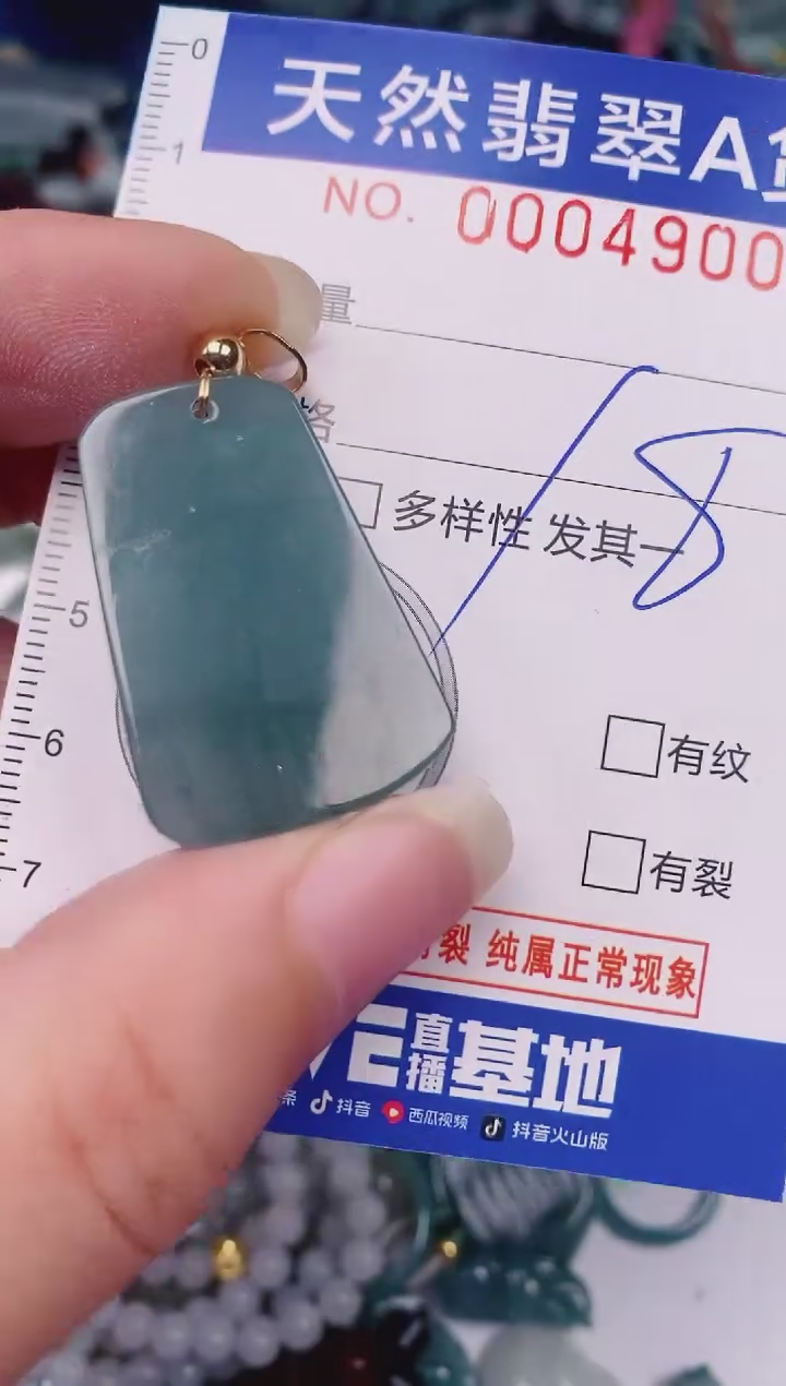 颈饰未镶嵌翡翠00004900