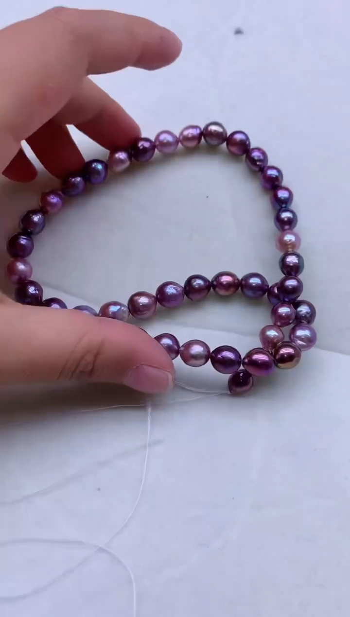 【闪购商品】淡水珍珠项链银S925镶嵌淡水珍珠项链