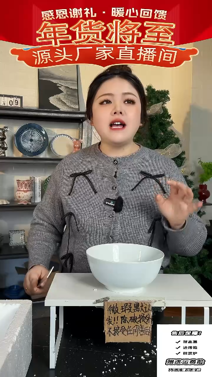 【闪购商品】瓷简约汤1只装