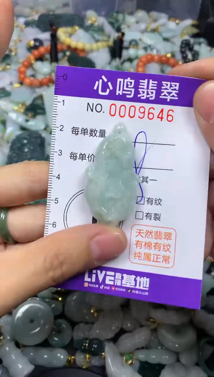 【闪购商品】翡翠颈饰未镶嵌闪购009646