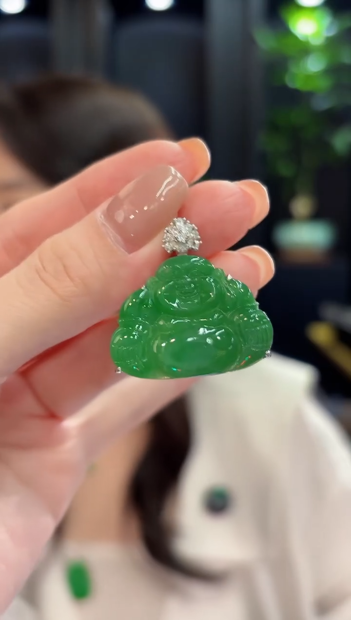 吊坠(不含链)未镶嵌翡翠 缅甸A货/支持复检/一件