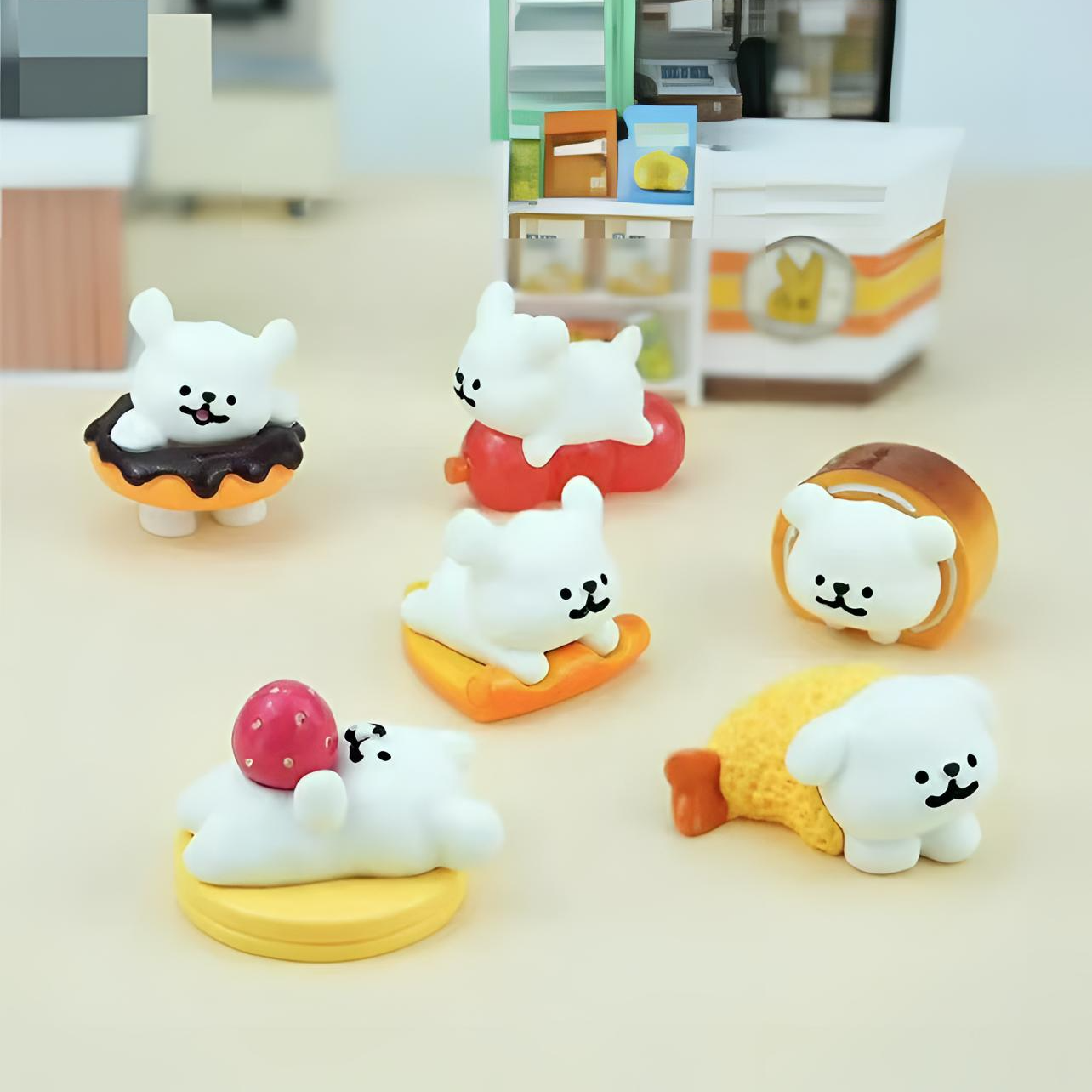 【直播拆】新款线条小狗可爱少女心潮玩创意树脂摆件