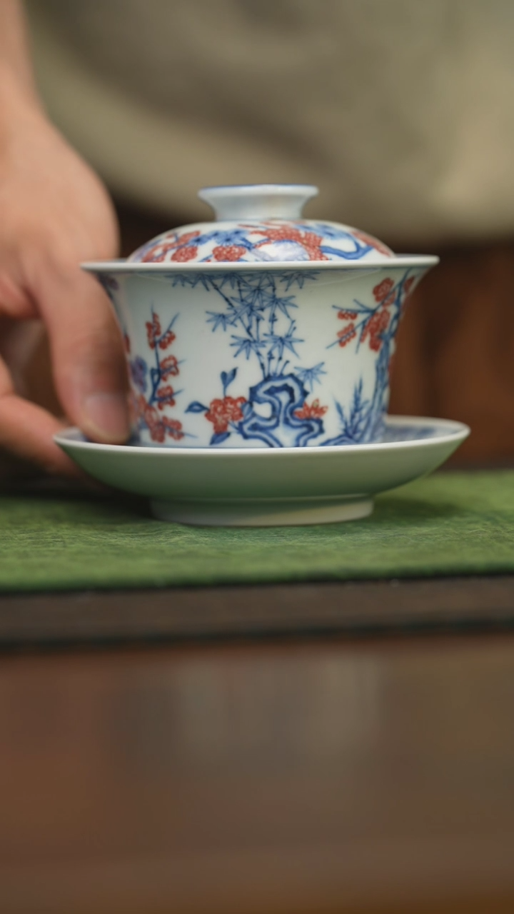 【闪购商品】杯柴窑青花破价福利