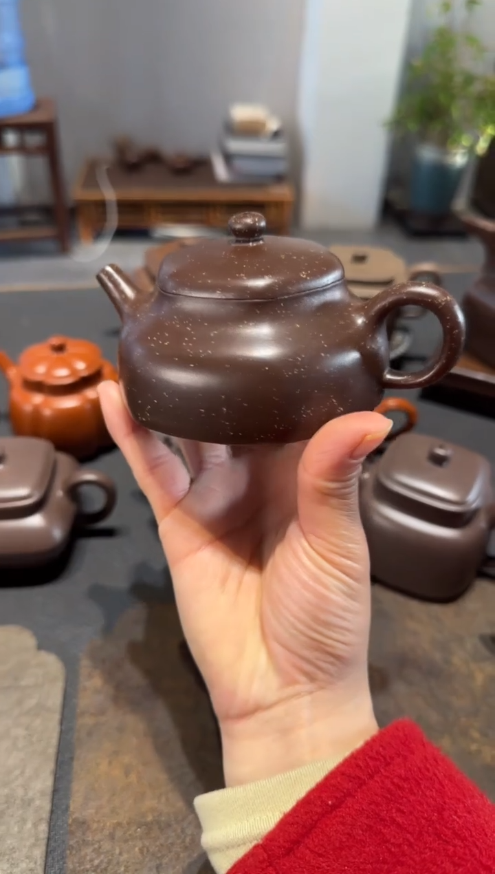 【闪购商品】紫砂茶壶六方静乐 铺砂