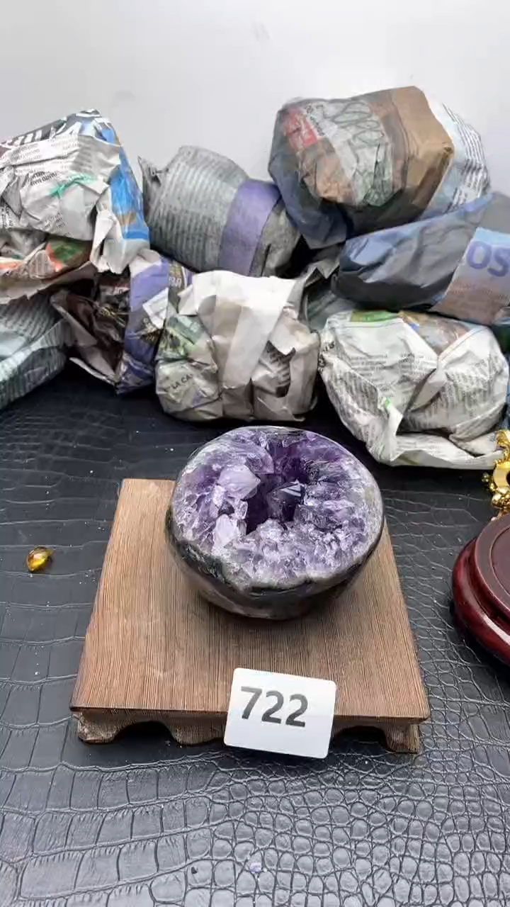 【闪购商品】紫晶11未镶嵌722号奇石