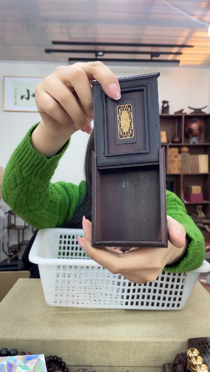 乌木类000大叶紫檀小盒子