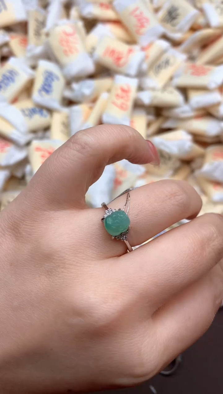 【闪购商品】翡翠挂件银S925镶嵌一