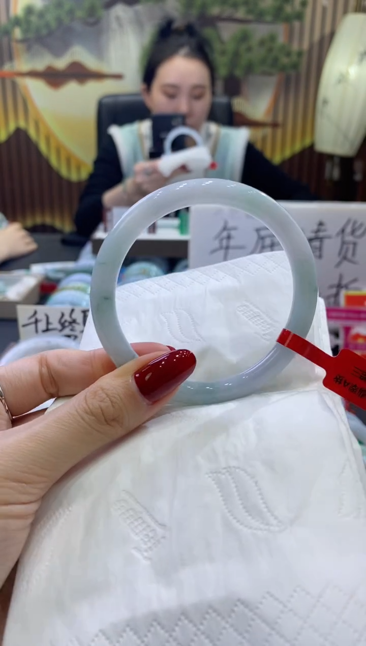 未镶嵌手镯翡翠0004520